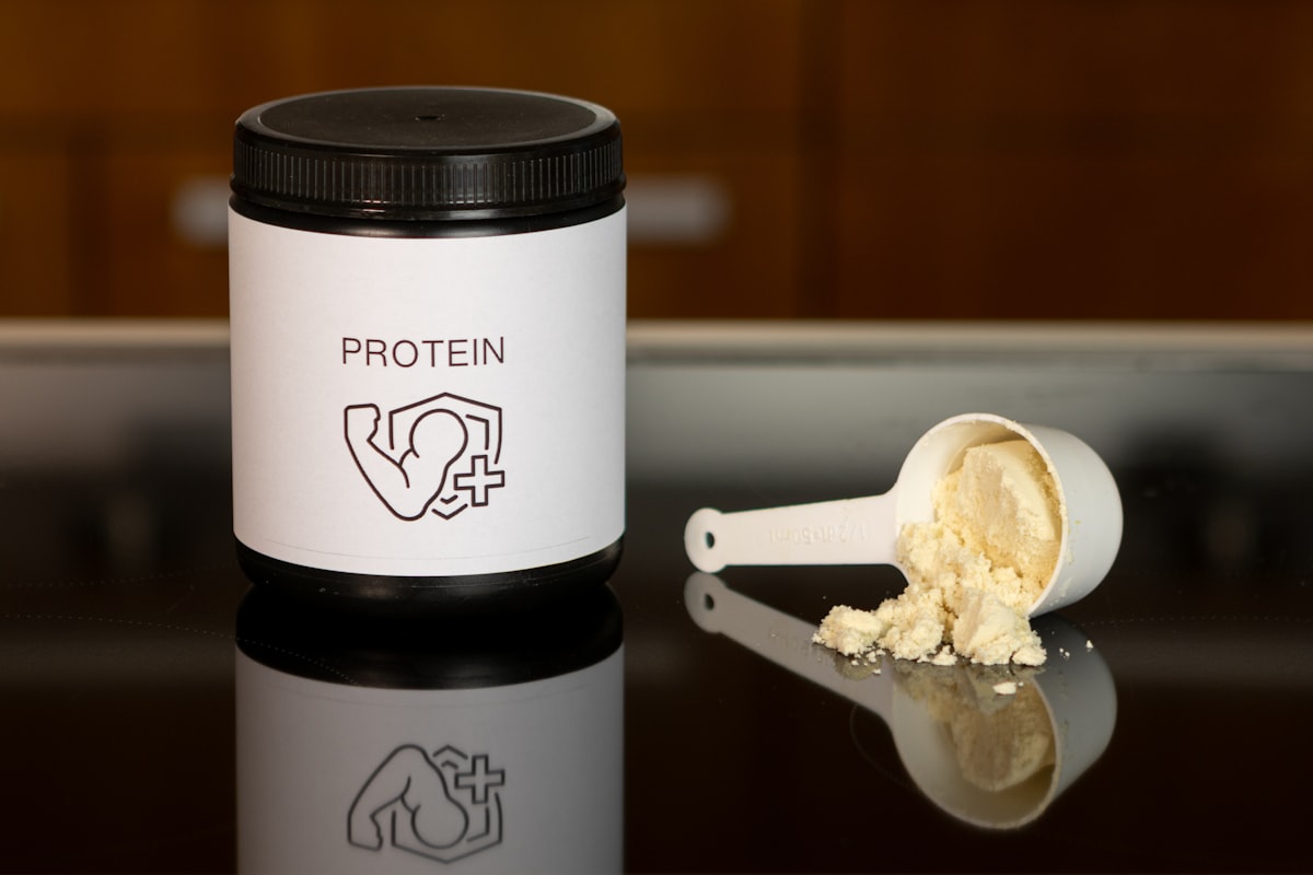 Athletes using protein supplements in training environment